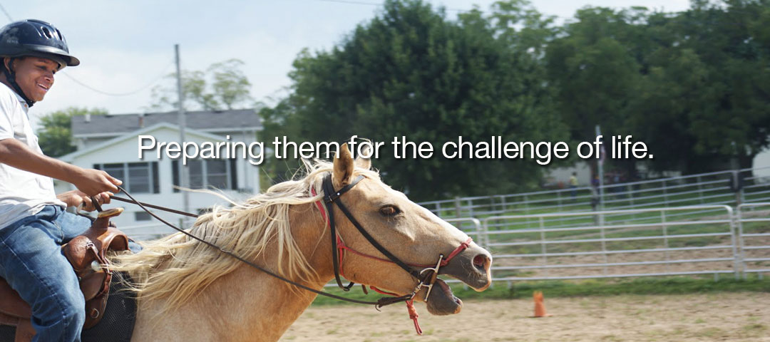 Prepare for the challenge of Life - Lazy B's Ranch Program